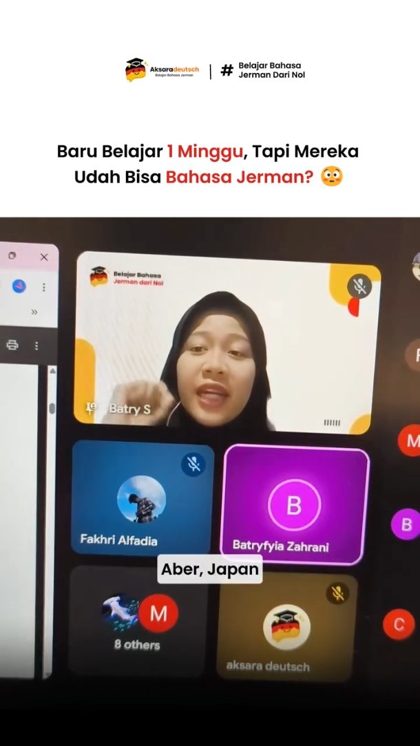 Progress Belajar 1 Minggu Bahasa Jerman