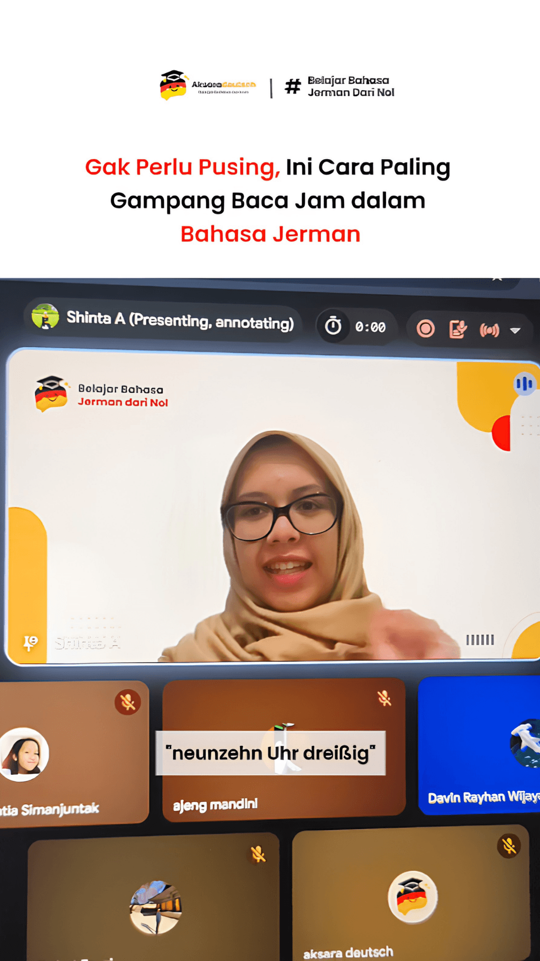 Cara Gampang Baca Jam Bahasa Jerman