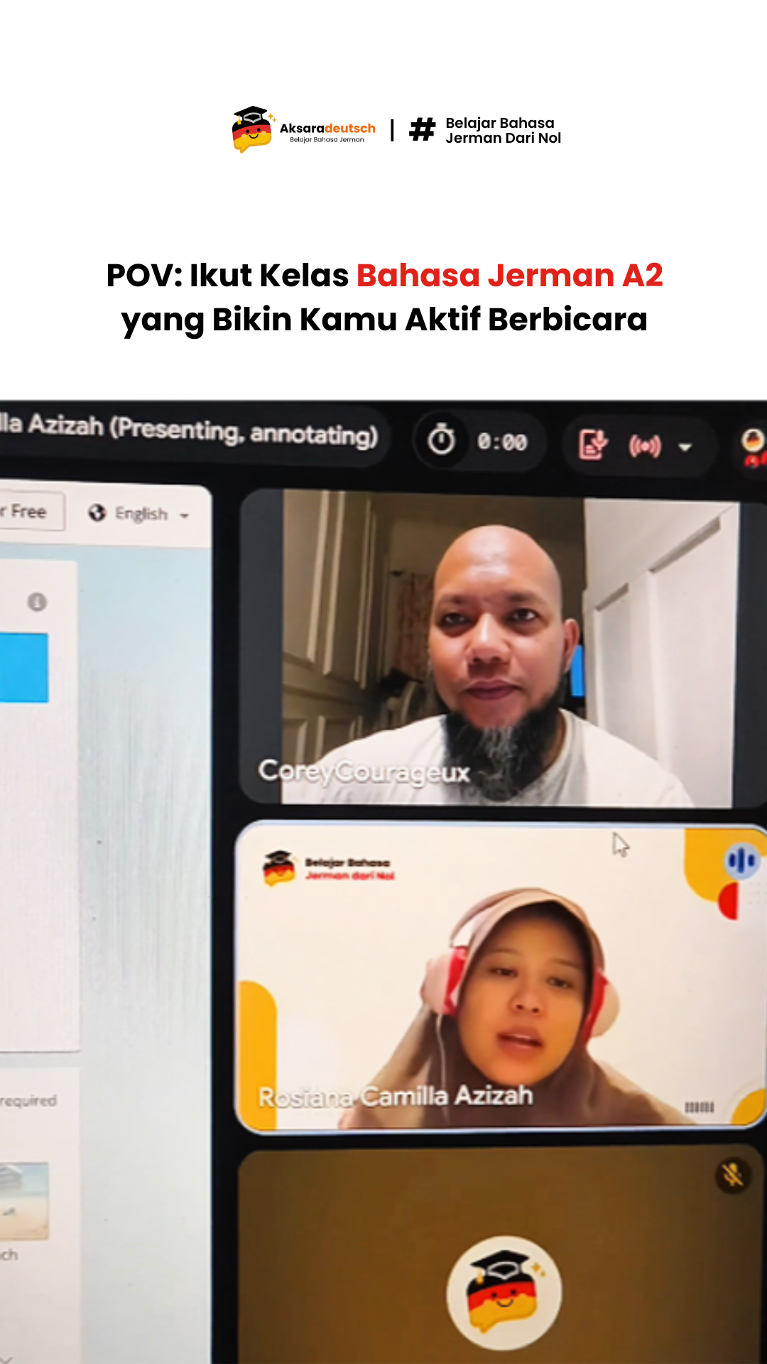 POV Ikut Kelas Bahasa Jerman A2