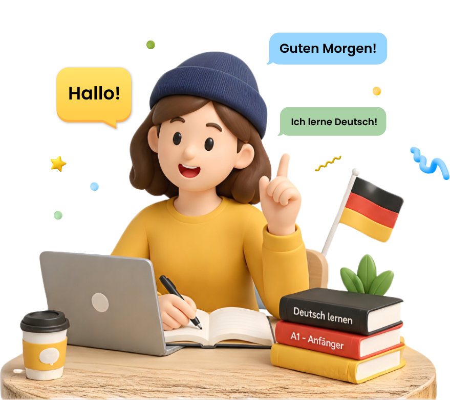 Karakter Belajar Bahasa Jerman